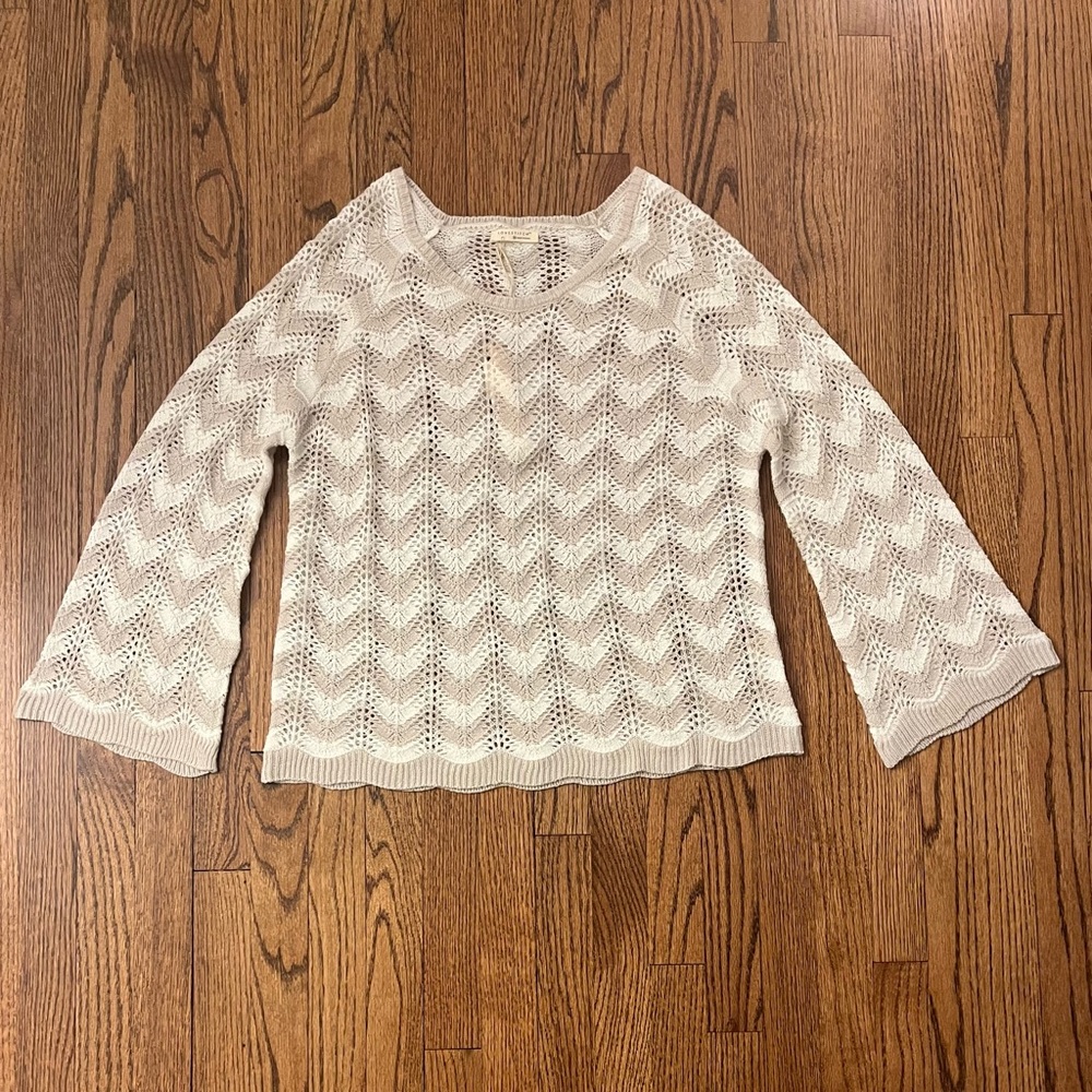 Lovestitch Chevron Knit Sweater